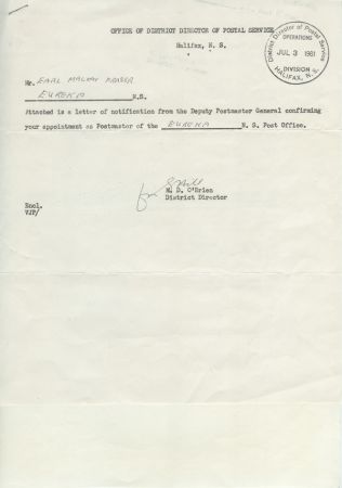 5  Eureka Post OfficePostmaster Appointment 315