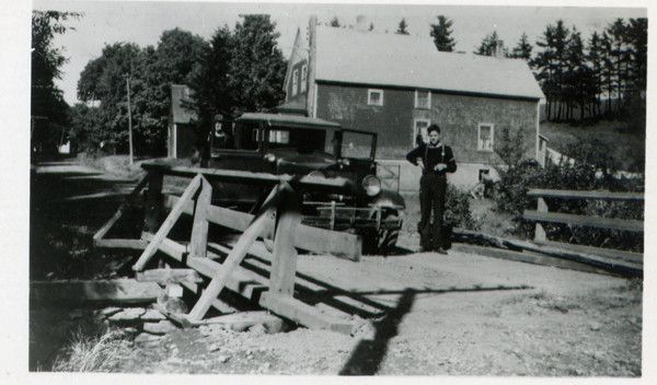 Beside Richard Munroe  house 351