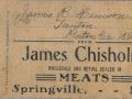 James Chisholm Meat Springville 345