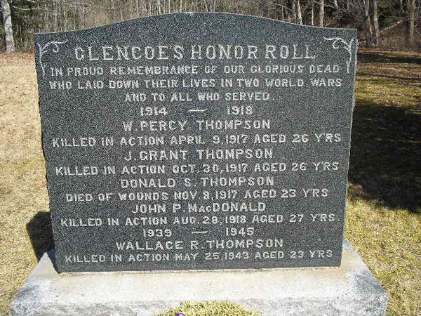 Glencoe Memorial 307 38