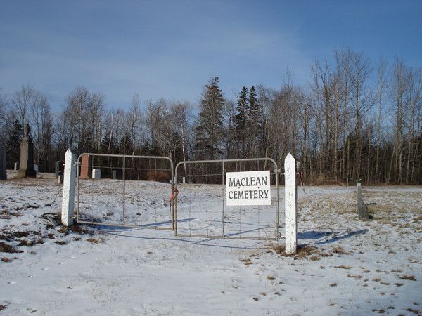 MacLean Cemetery  Millstream   Elgin Rds10 40